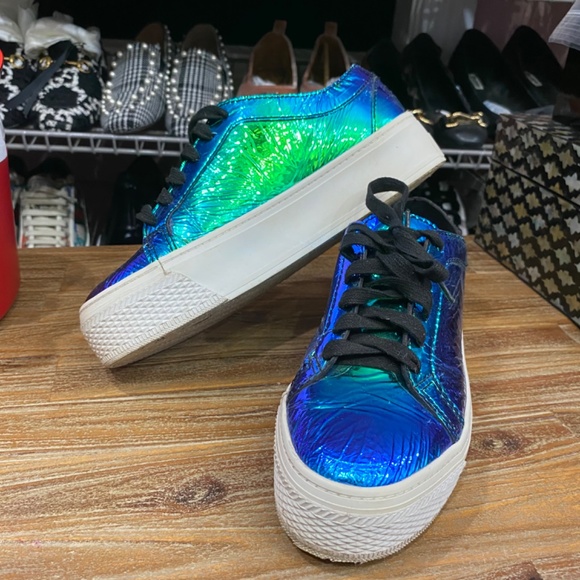 Loeffler Randall Shoes - Loeffler Randall Iridescent Multicolor Sneaker